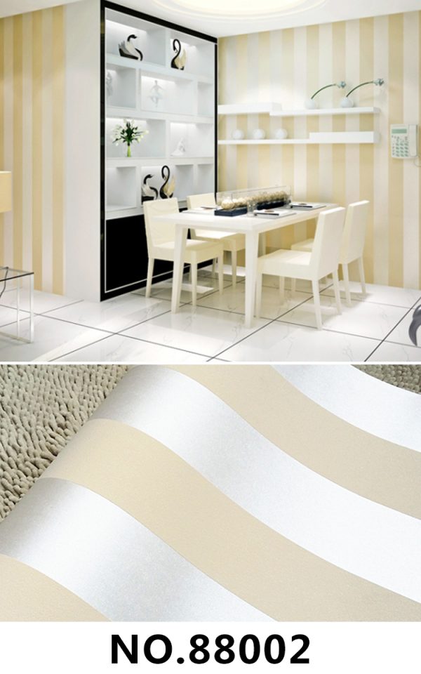 Geometric Strip Non-Woven Wallpaper 88002