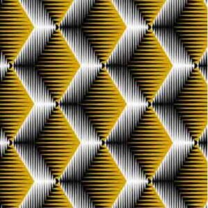 Geometric Metallic Wallpaper