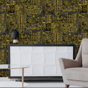 metallic gold textured wallpaper