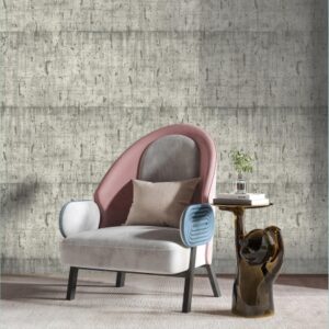 Linen Textured Fabric Wallpaper