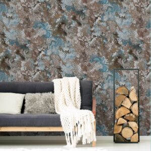 Textured Fabric Wallpaper Faux Grasscloth