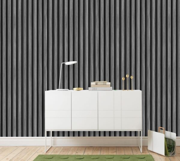 Distinct Vertical Strip Wallpaper With Sophisticated Designs 88155