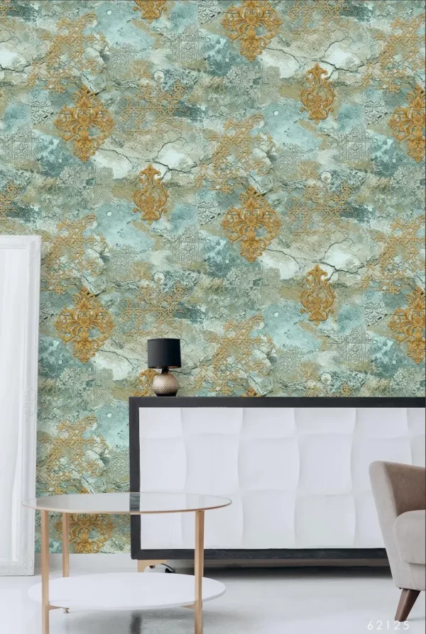Vintage Aesthetic Wallpaper With Blue And Brown 62125