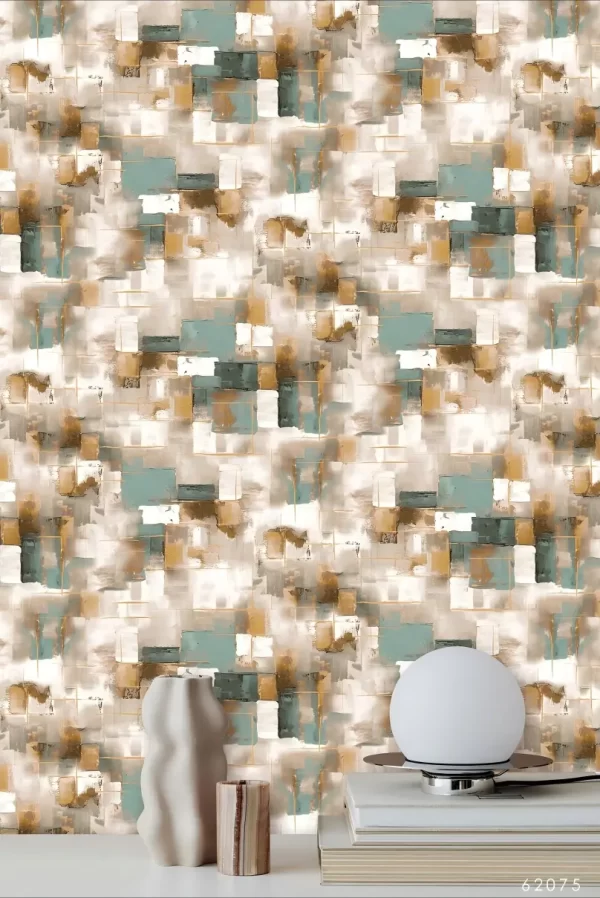Abstract Mosaic Wallpaper With Subtle Color Variations 62075