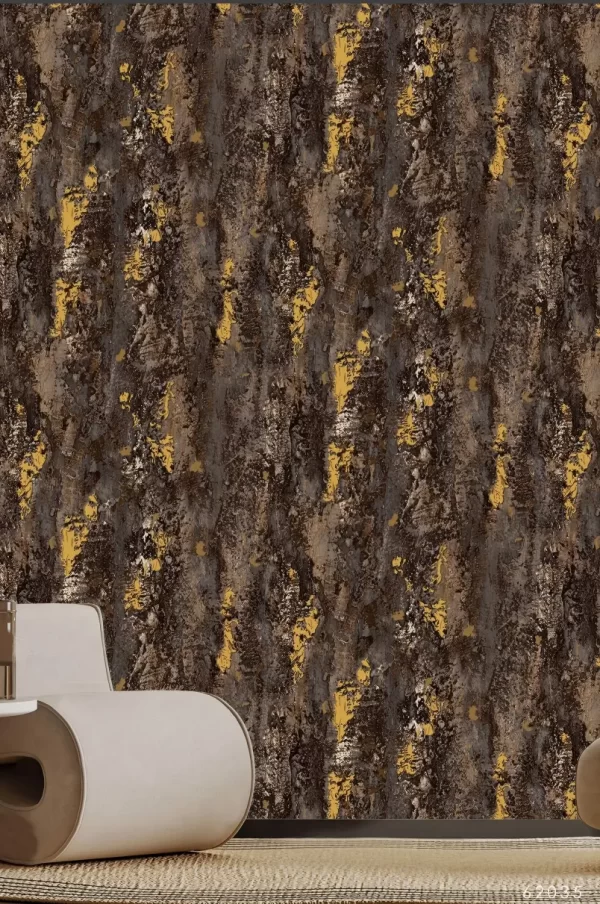 Abstract Art Wallpaper Gray And Gold Texture Patterns 62035