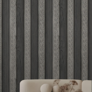 SSolemn Decor Wallpaper With Strip 97124