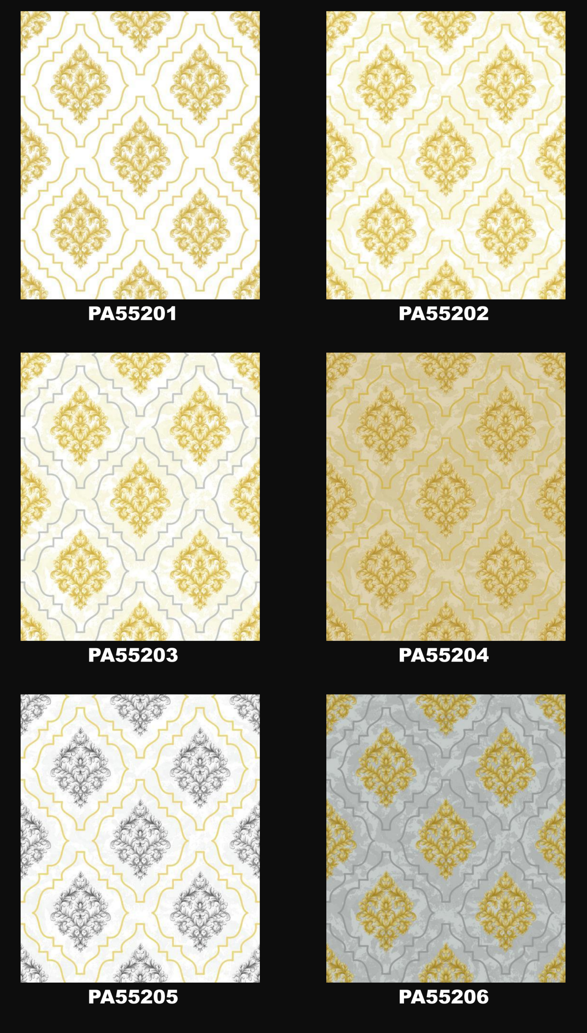 Damask wallpaer
