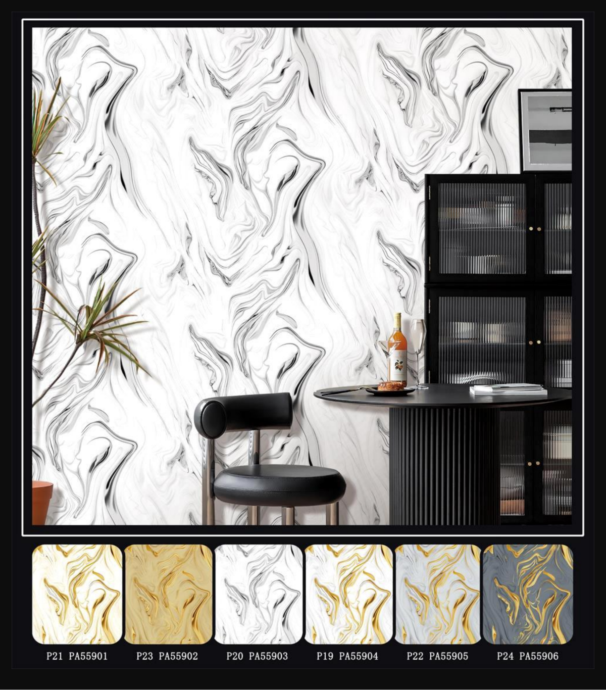 Eco-friendly wallpaper