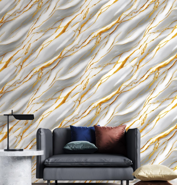 Modern Metallic Texture Wallpaper