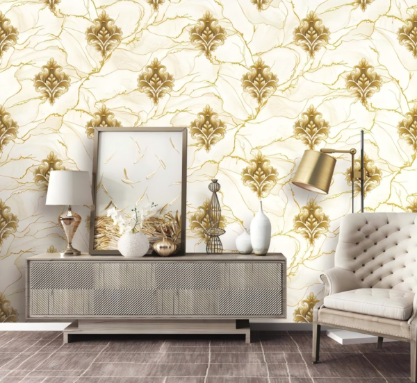 Luxury Damask Wallpaper