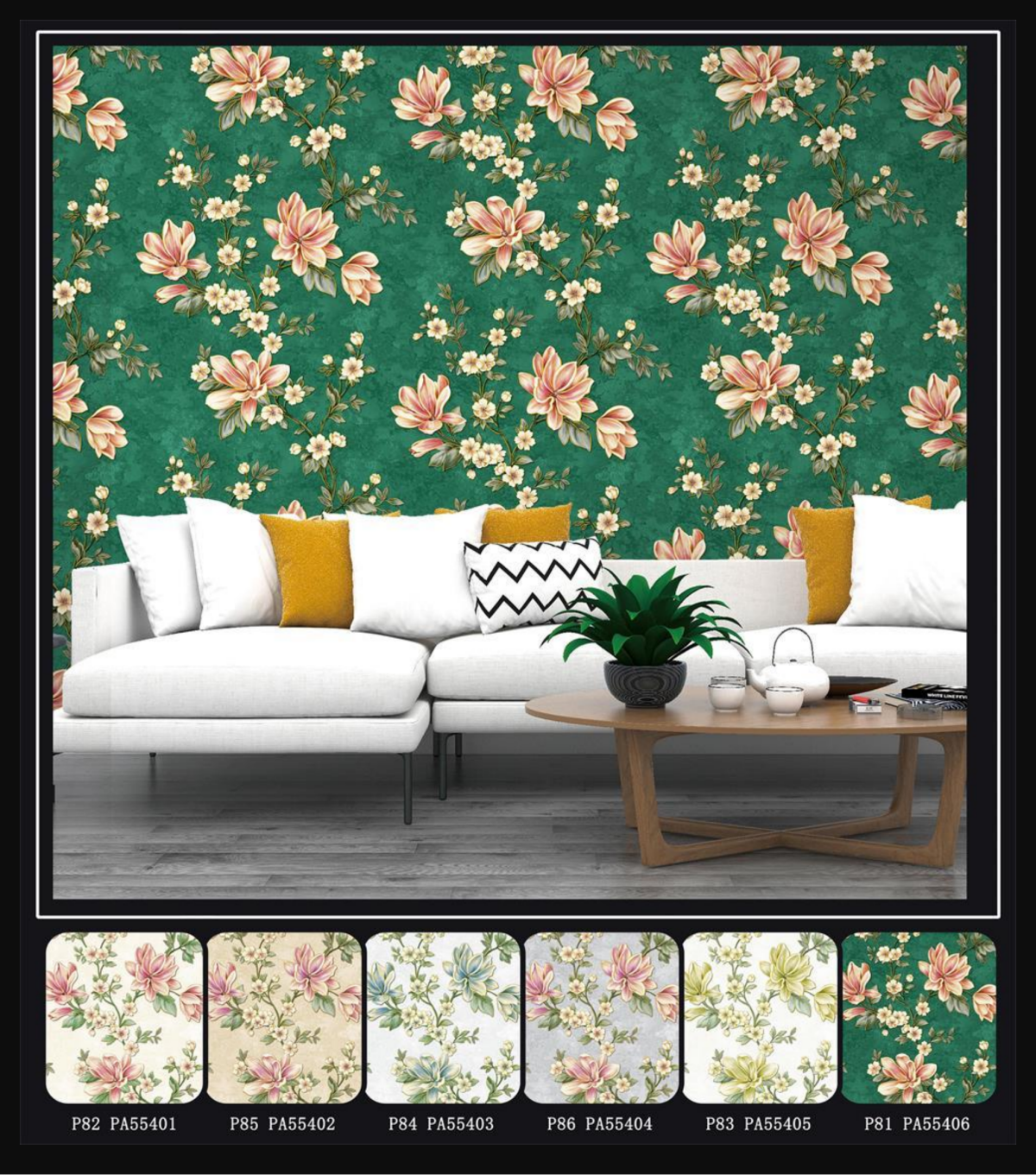 Eco-friendly wallpaper