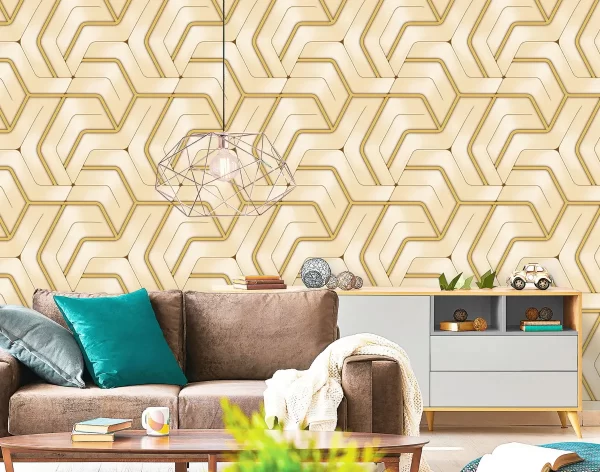 Extraordinary Geometric Wallpaper For Interior Designs 590203