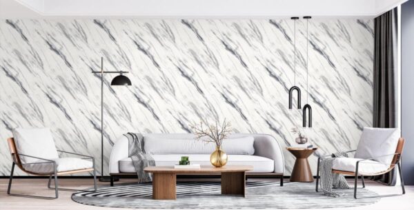 Marble Texture Wallpaper Bulk With White And Black 590801