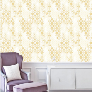 Geometric Diamond Wallpaper Art Deco-Inspired Texture 61081